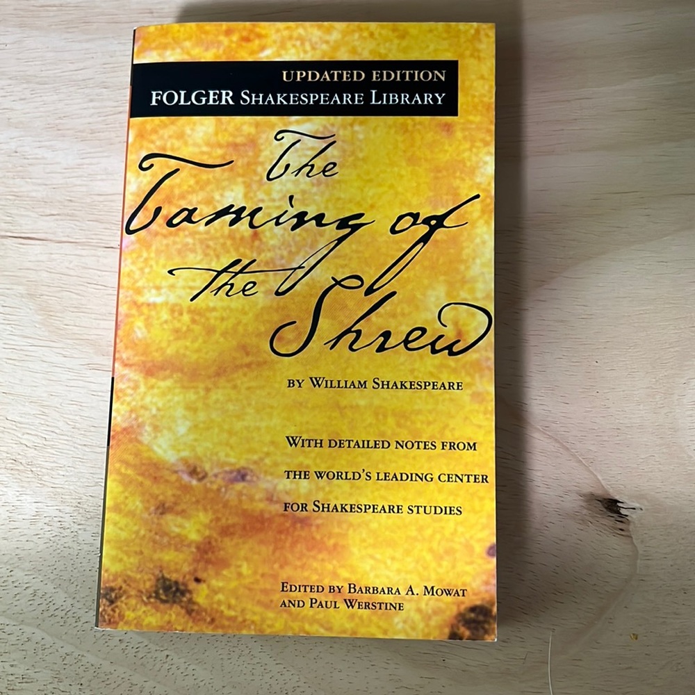 The Taming of the Shrew by William Shakespeare